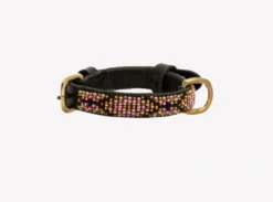 Discount Zinj Ombima Pink halsbånd Micro Lang - pink mønster i mikroformat Hvalpehalsbånd - Bløde Og Sikre Halsbånd Med Perfekt Pasform Til Din Hvalp|Hundehalsbånd Med Stil - Komfort Og Sikkerhed Til Din Hund