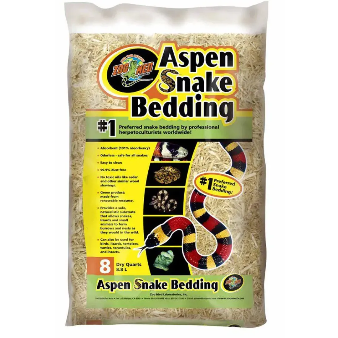 Sale aspen snake bedding 26,4 liter Dekoration Til Terrarier