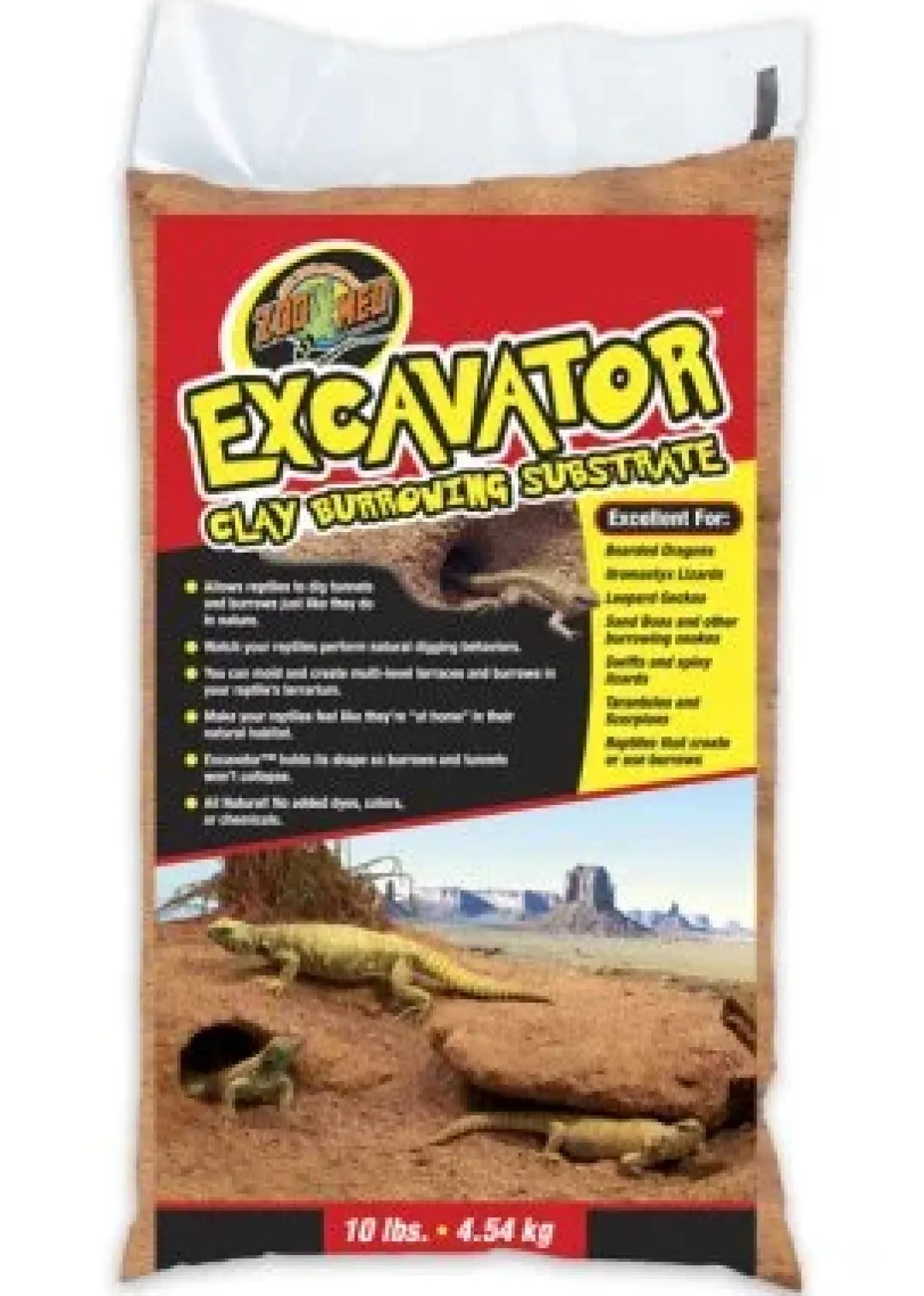 Sale Excavator Clay 4,5 kg Gravesubstrat Dekoration Til Terrarier
