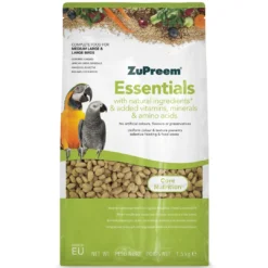 Outlet Essentials Papegøje 1,5 kg Fuglefoder