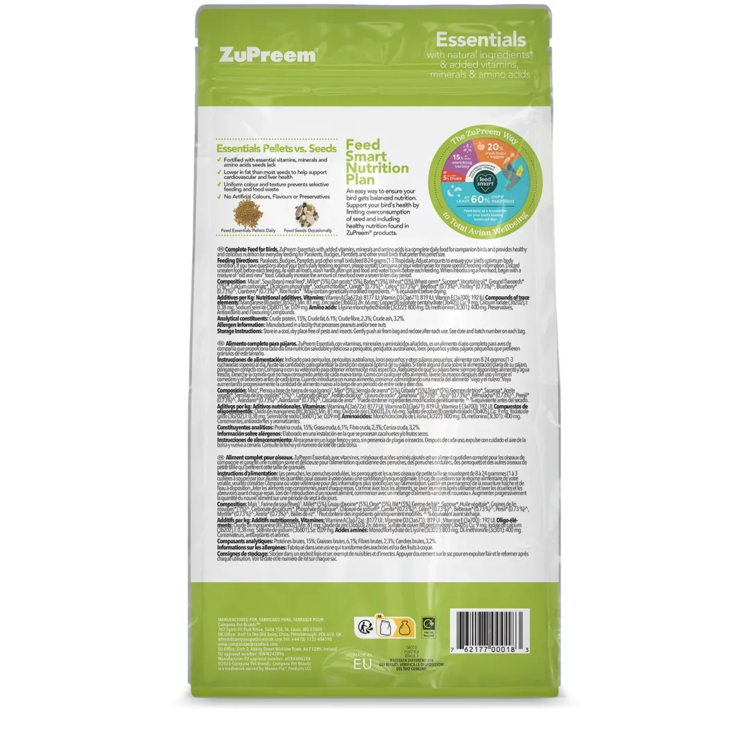 Hot Essentials Undulat 1 kg Fuglefoder